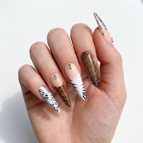 Wild Animal Print Press-On Nails