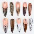 Wild Animal Print Press-On Nails